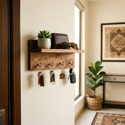 Wooden Key Stand